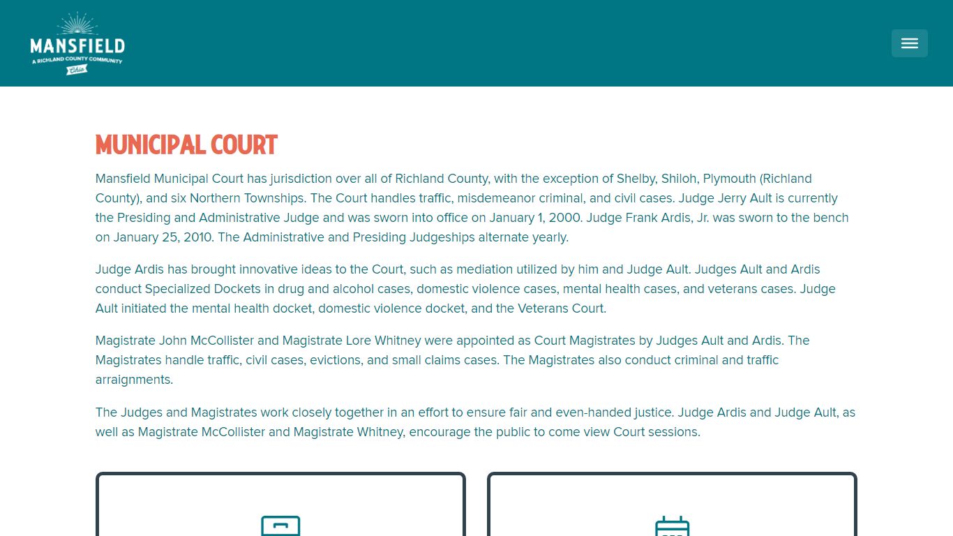Municipal Court | ci.mansfield.oh.us